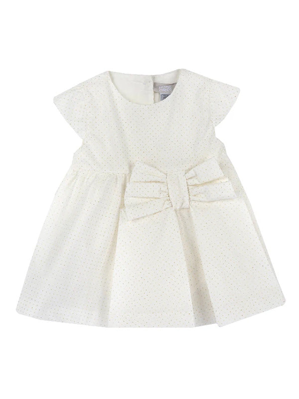 Elegant children's dress with bow, brand Chicco