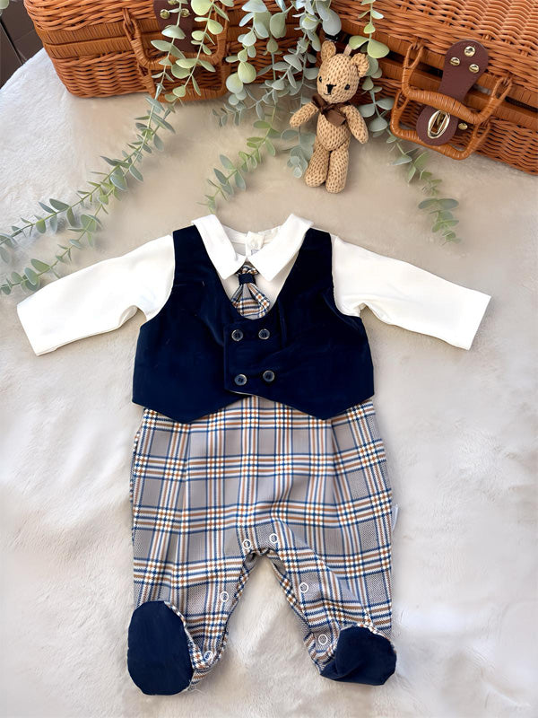 Eleganter Overall für Babys – Little Gentleman