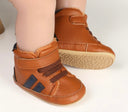 Children's winter ankle boots with fleece lining