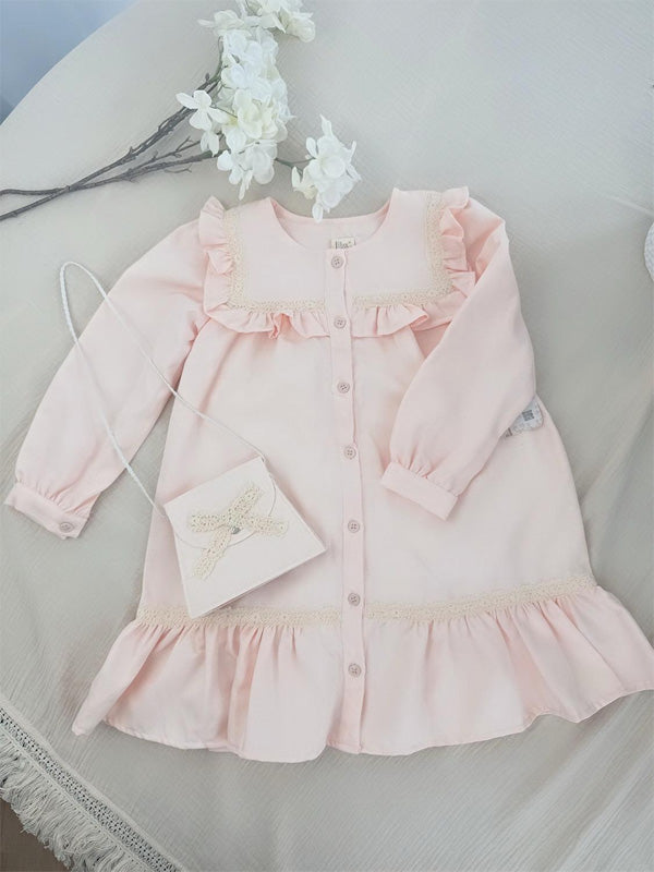 Lila Kleid