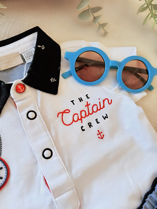 Poklon set za dječaka – “Captain Crew” Baby Gift Box (Veličina 62)