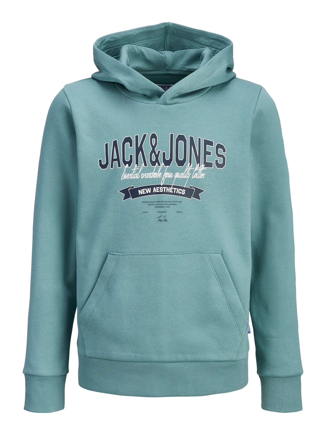 JACK & JONES klasična hudica za dječake (JJELOGO SWEAT HOOD)