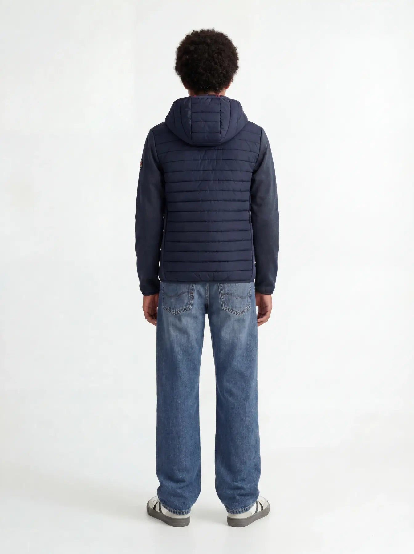 JACK & JONES Hibridna i vjetrootporna jakna za dječake (JJEMULTI)