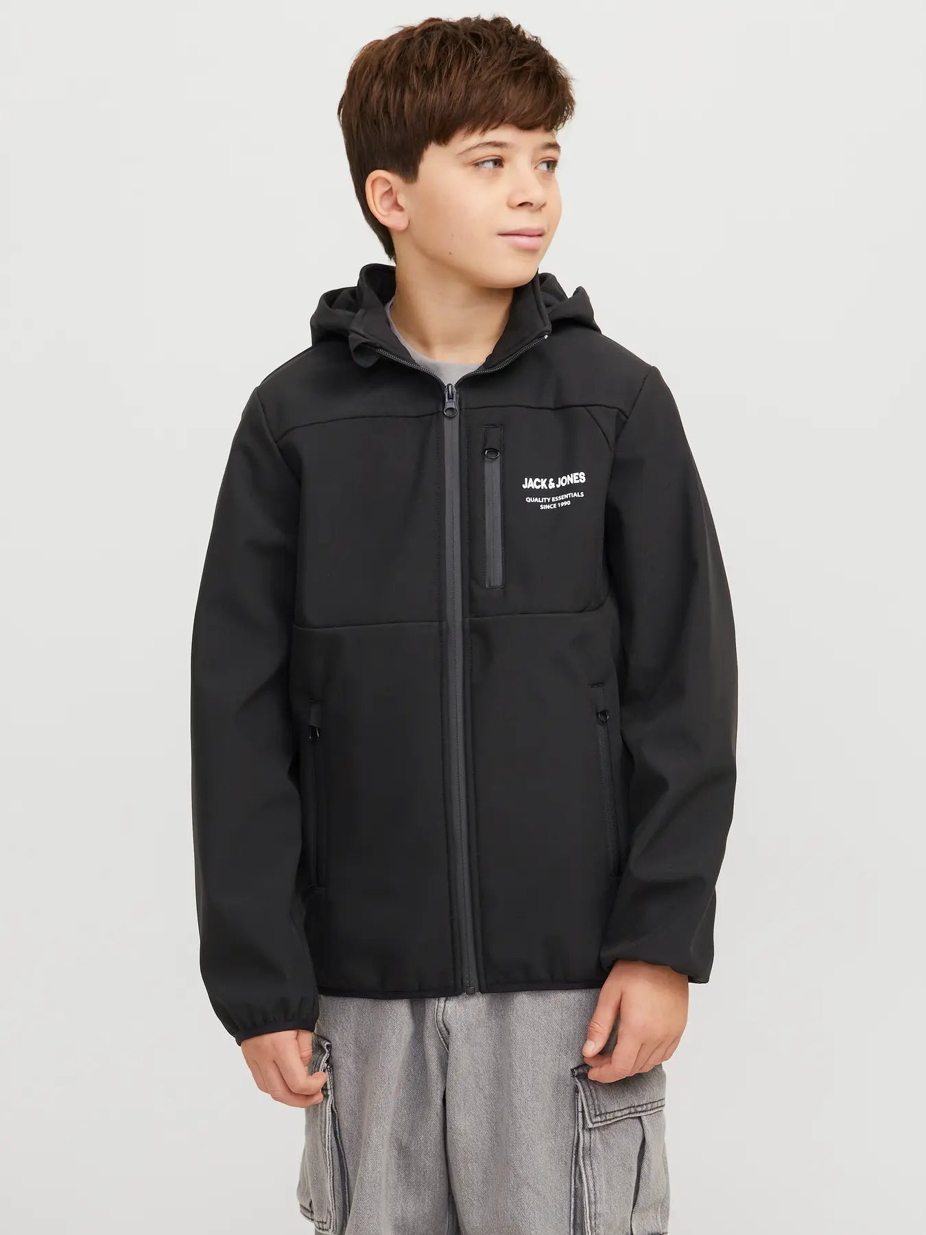 JACK & JONES Lagana i vodoodbojna softshell jakna za dječake(JJETHEO)
