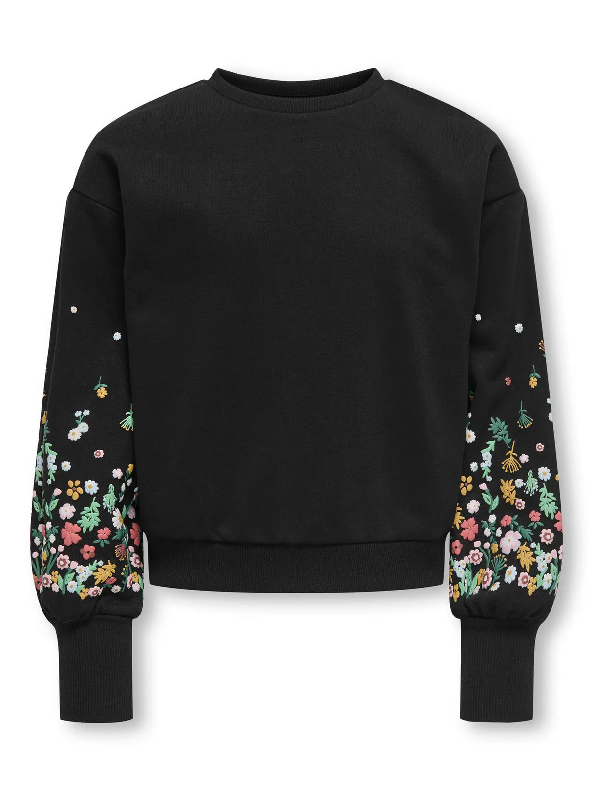 ONLY GIRLS sweatshirt Kogbrooke s cvjetnim rukavima