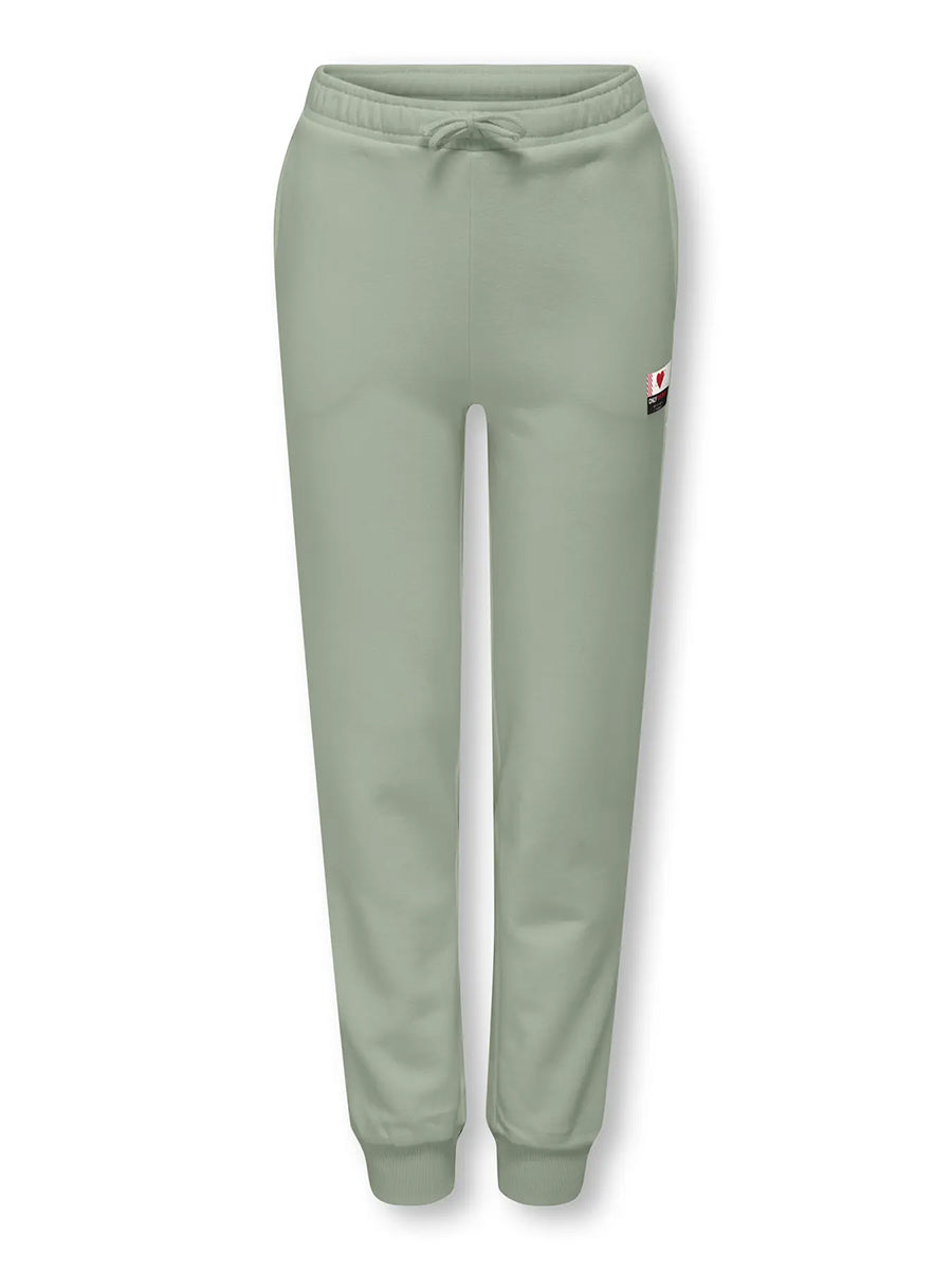 KIDS ONLY Soft Essentials jogger hlače u sage boji