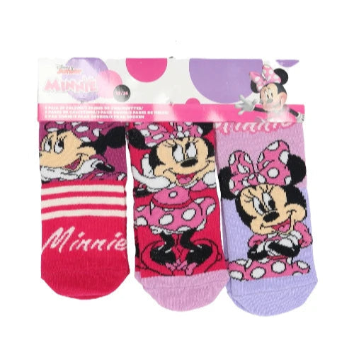 Minnie Mouse čarape 3 kom. u setu - Šaramondo