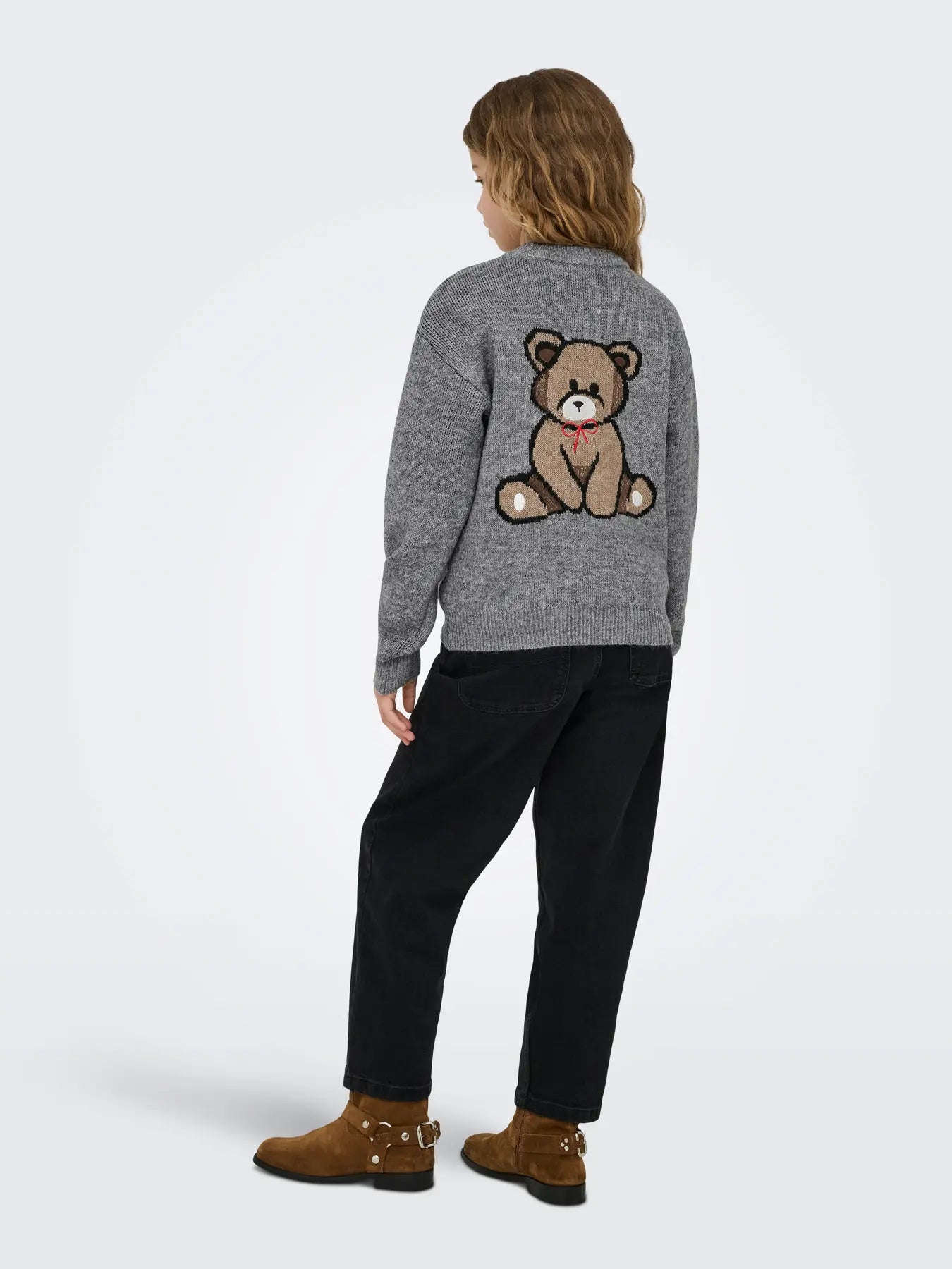 ONLY KOGBILA L/S OVZ PRINT O-NECK – children's sweatshirt