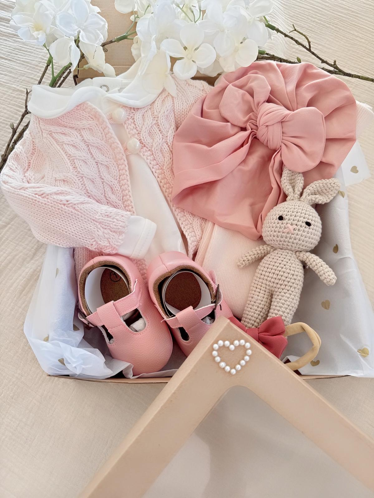 Nipperland Baby Geschenkpaket – Pink Elegance 0-3 Monate