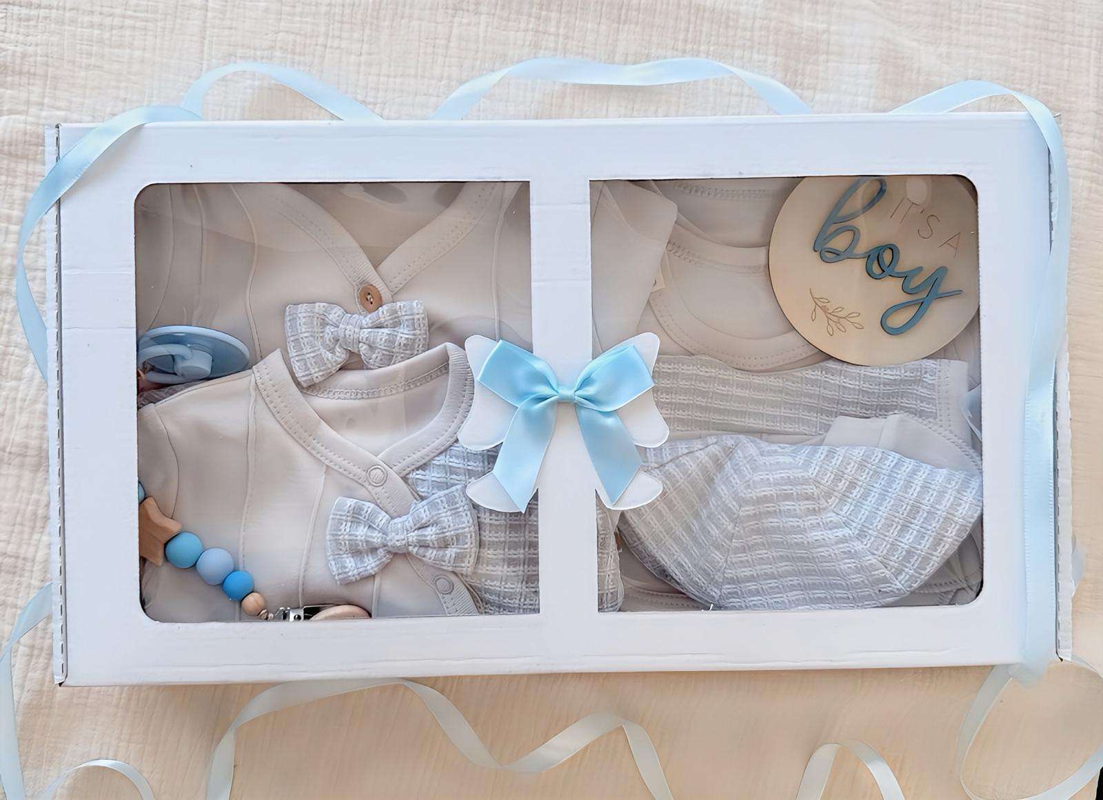 Gift set for newborn baby boy (Size 56)