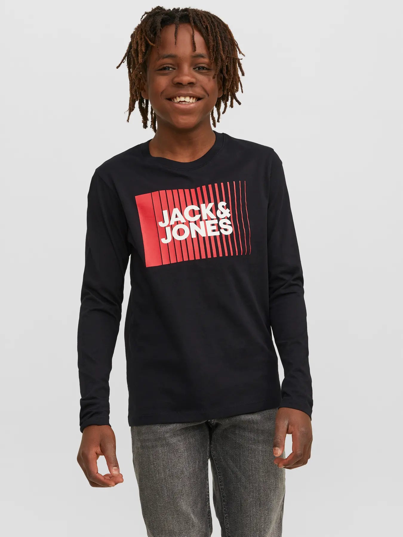 Jack&Jones Langarmhemd JJECORP (BIS ZU GRÖSSE 16 G)