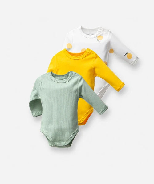 Set od 3 bodija 100% pamuk
