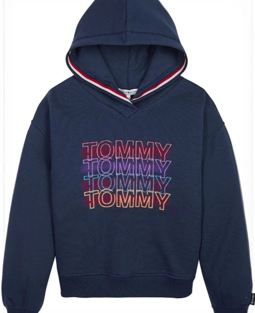Tommy Hilfiger hudica za djecu – Moderan višeslojni logo - Šaramondo