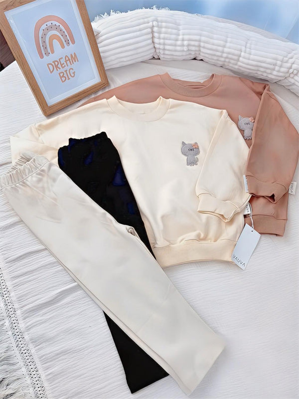 VAUVA set for babies and girls made of organic cotton (74-104)