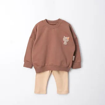 VAUVA set for babies and girls made of organic cotton (74-104)