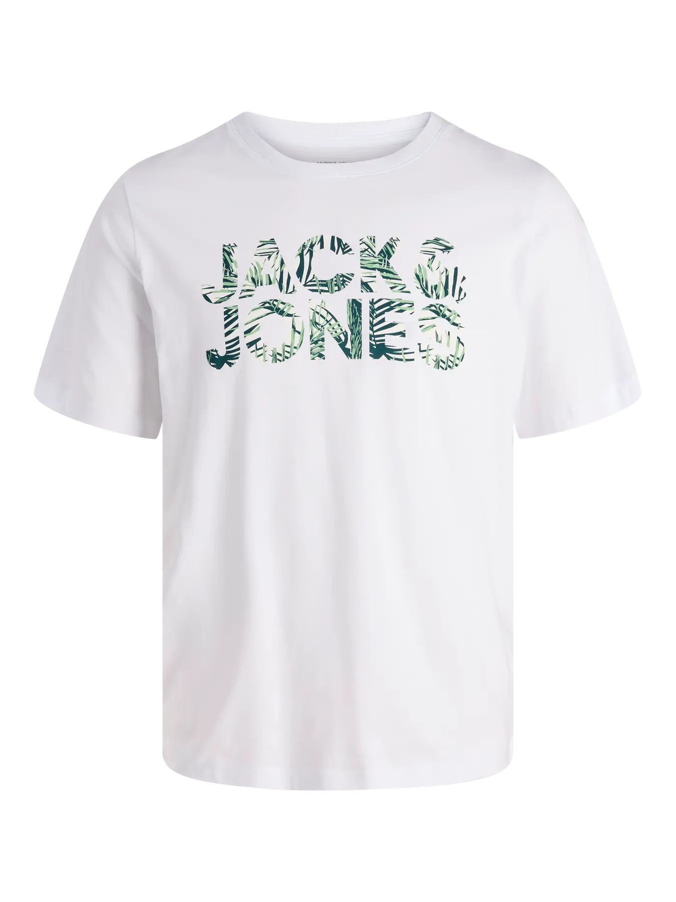 Jack & Jones Junior Bio-T-Shirt mit Pigmentprint (weiß)
