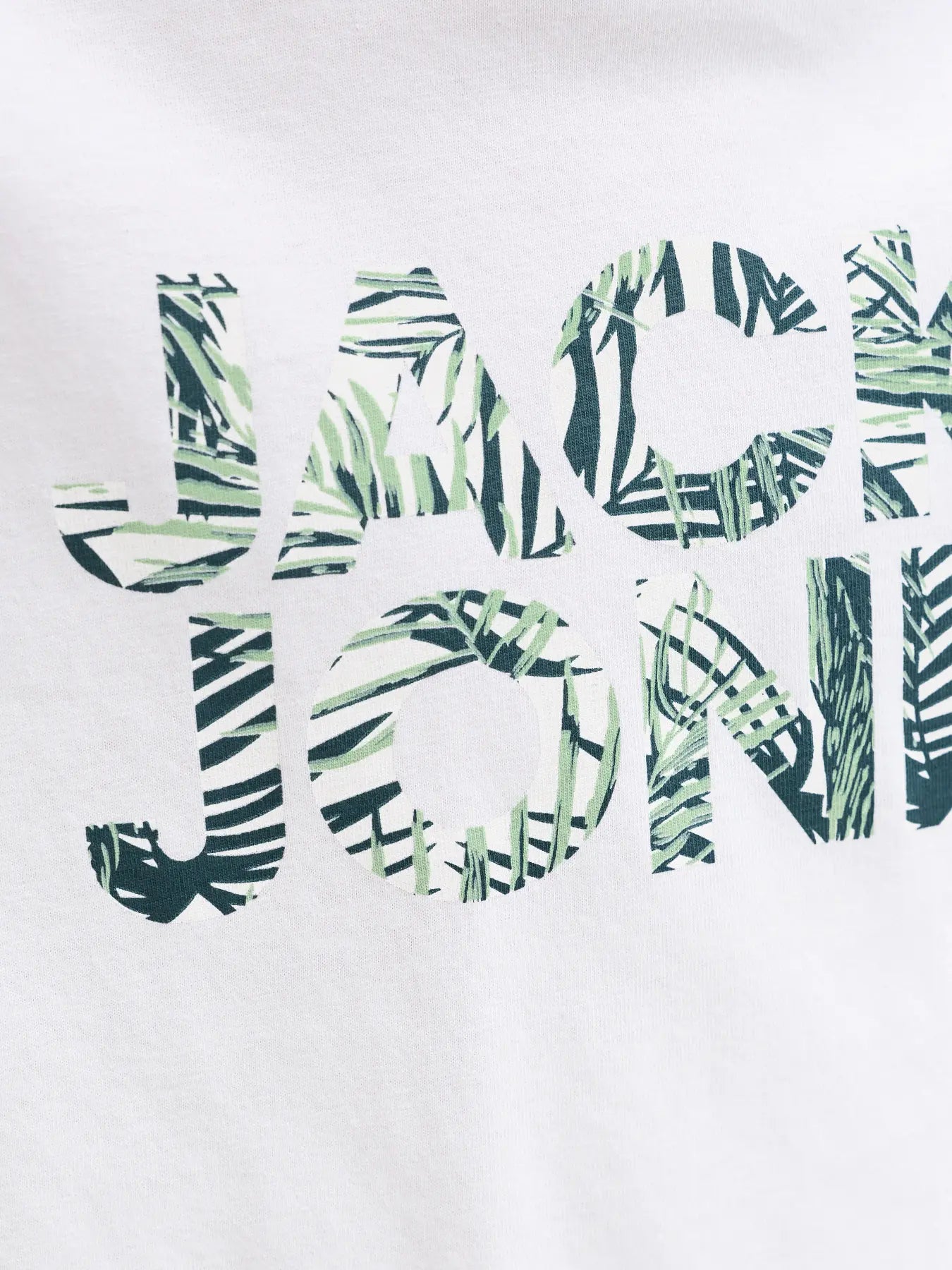 Jack & Jones Junior Bio-T-Shirt mit Pigmentprint (weiß)