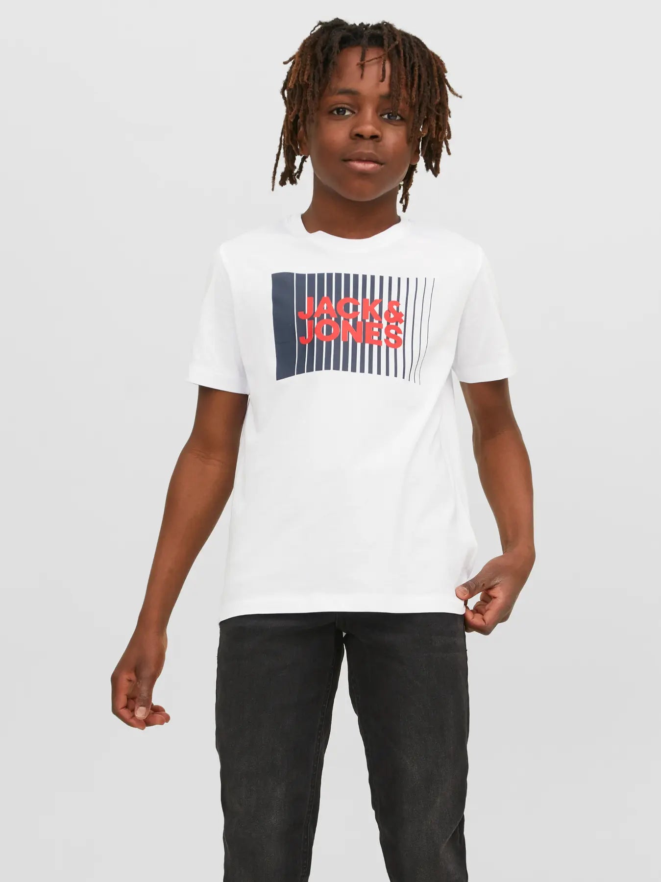 JACK&JONES JUNIOR JJECORP Logo – Kurzarm-T-Shirt für Kinder (Normale Passform)