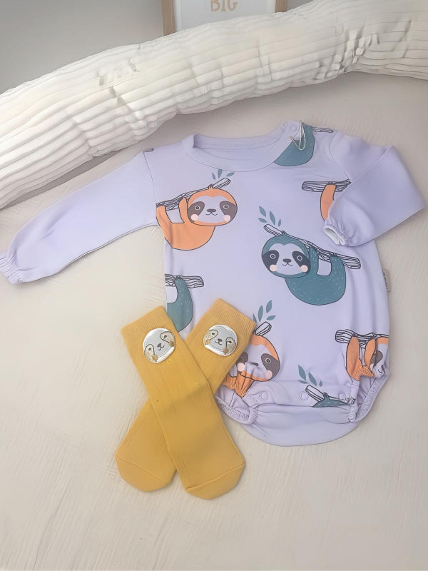 Set aus Body und süßem Söckchen