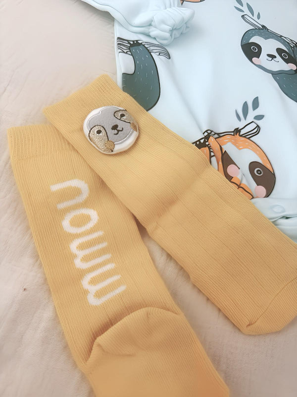 Set aus Body und süßem Söckchen