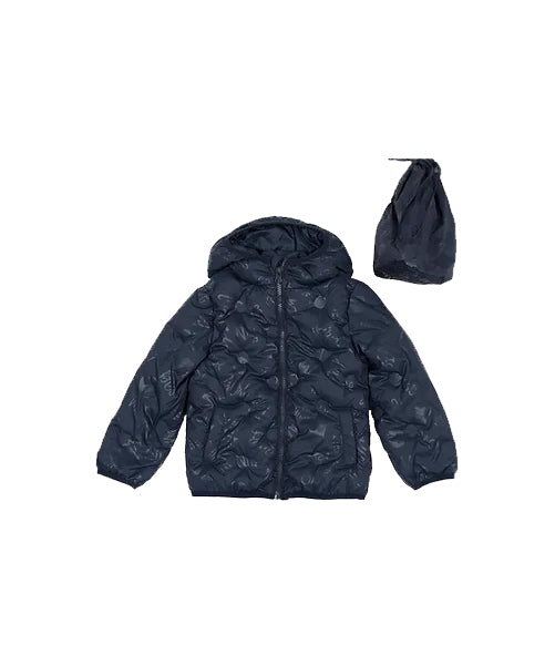 Chicco winter jacket, navy blue