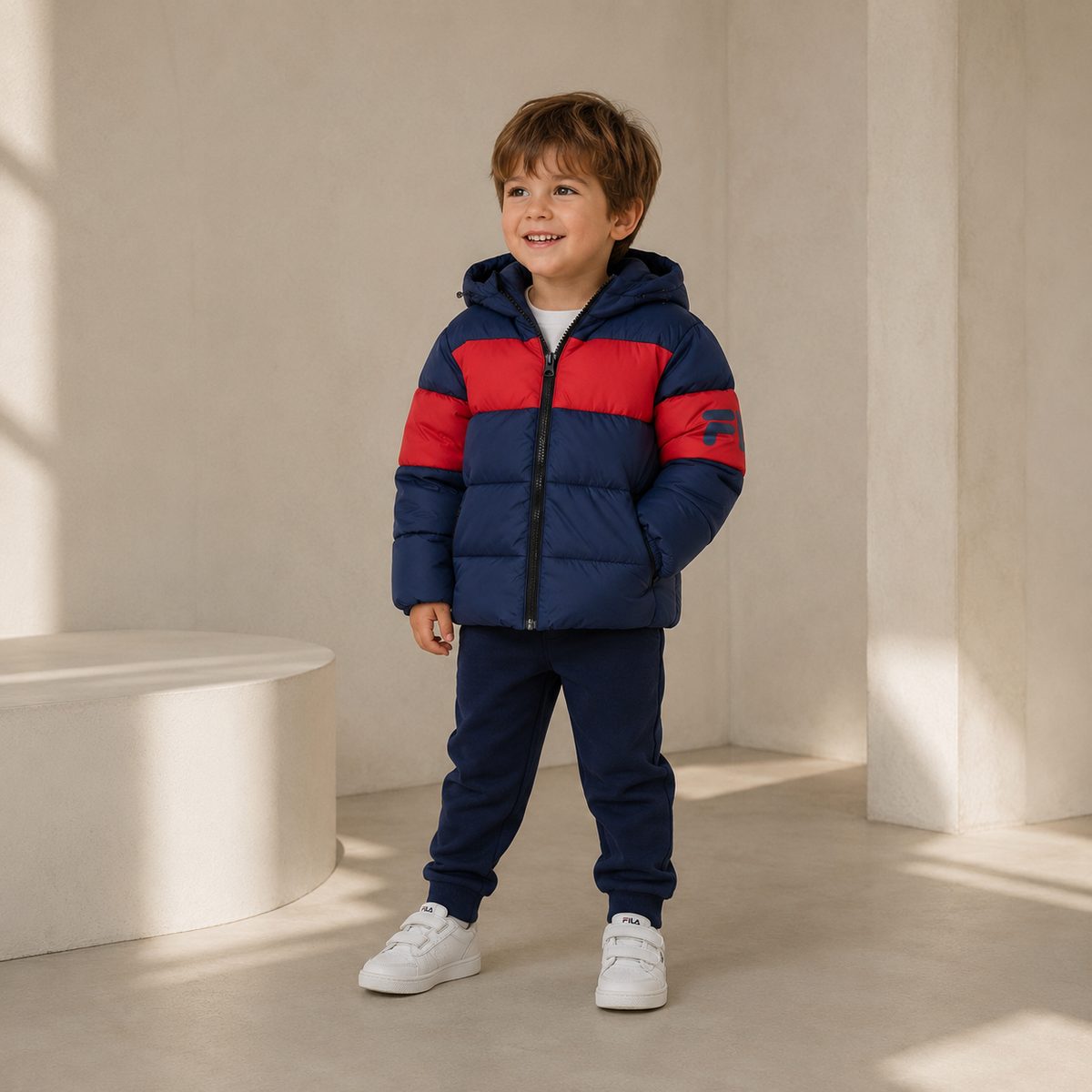 FILA Kinder Daunenjacke Springe