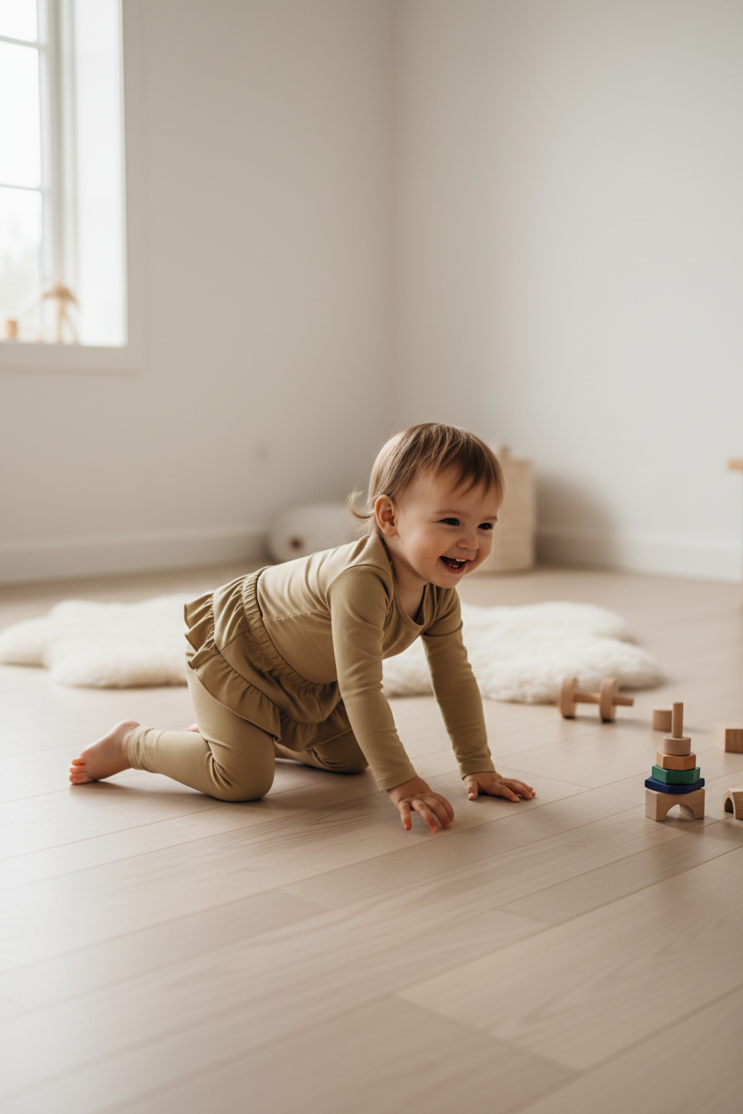 VAUVA Kinderleggings mit Rüschen - 1-6 Jahre