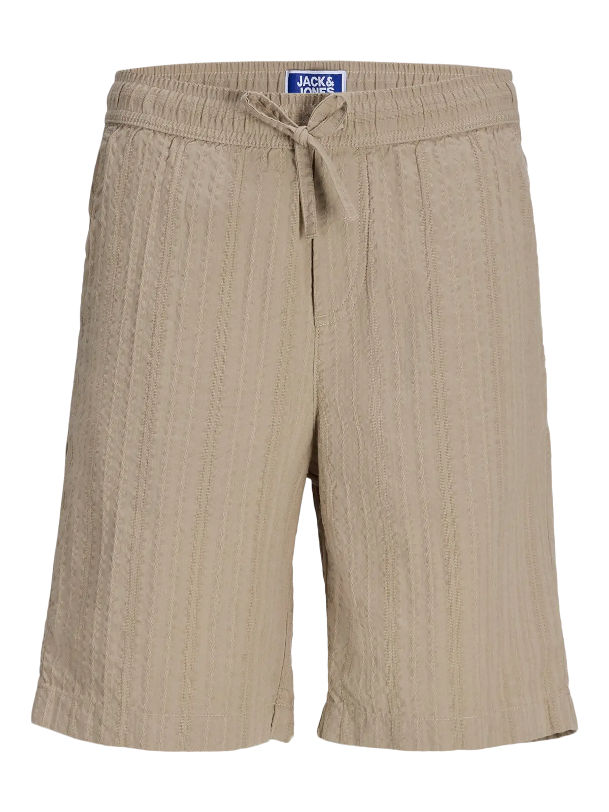 Jack and Jones Junior jogger kratke hlače od seersucker tkanine