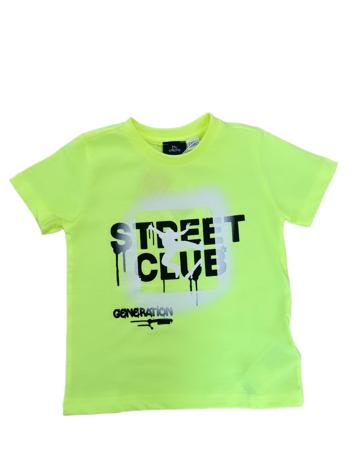 Chicco Kinder T-Shirt "Street Club" – 100% Baumwolle
