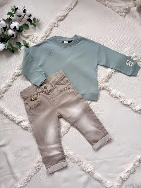 Fashion set for boys – T-shirt and jeans