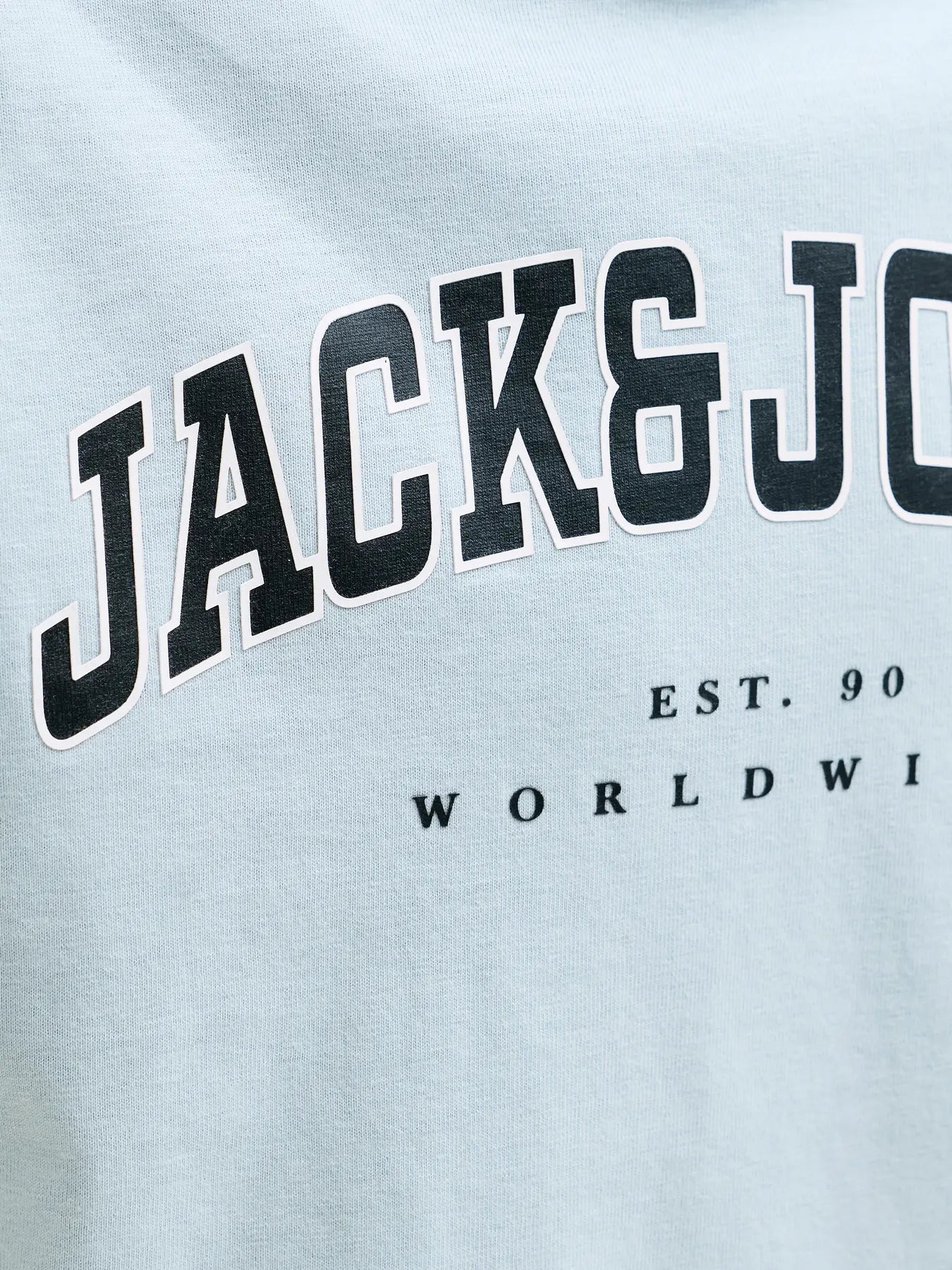 Jack & Jones Junior Print T-Shirt aus gekämmter Baumwolle mit kurzen Ärmeln