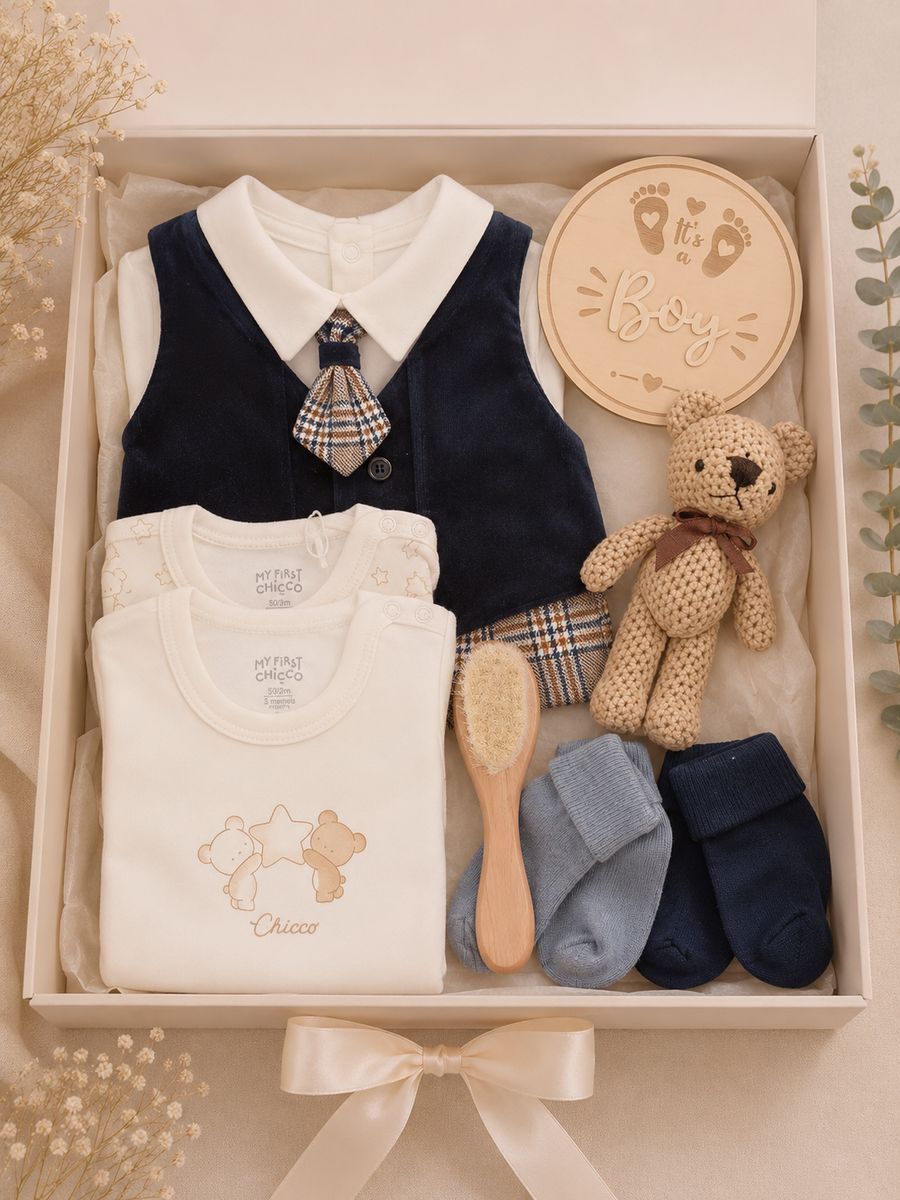 Geschenkpaket „Little Gentleman“ – Der perfekte erste Eindruck
