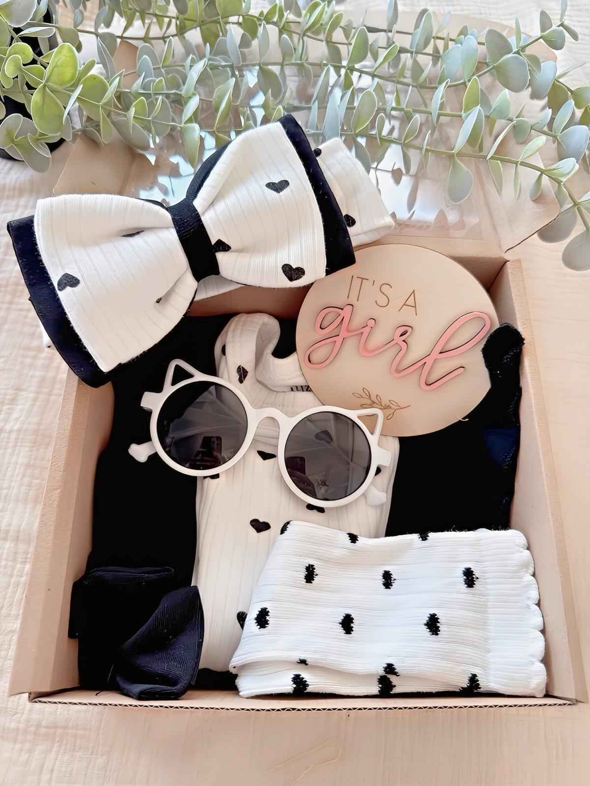 Poklon paket “Crna mašna” – Elegancija u pamuku (100%)