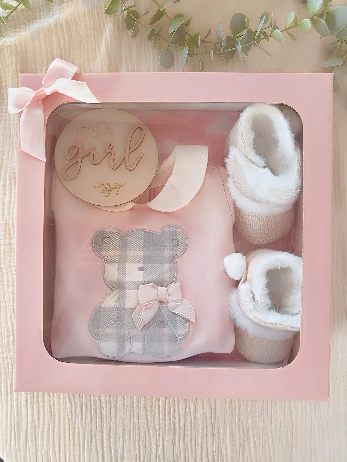 Chicco Baby Elegance – Poklon Set s Haljinicom i Gležnjačama