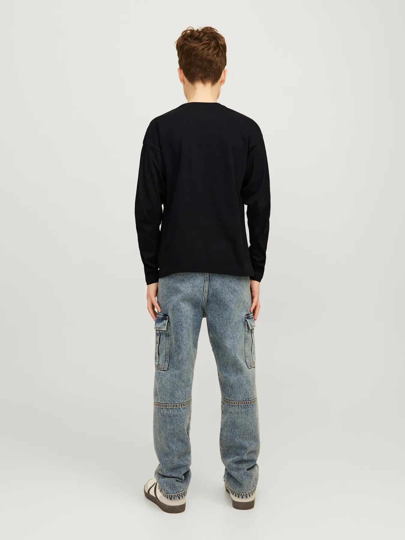 JACK&JONES JUNIOR JJECALEB – Kinder-Langarmhemd