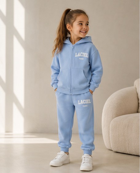 La'ciel Paris Kinder-Trainingsanzug „Winter Club“ – Set
