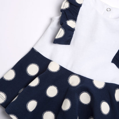 Kinderkleid mit Punkten, Marke Chicco
