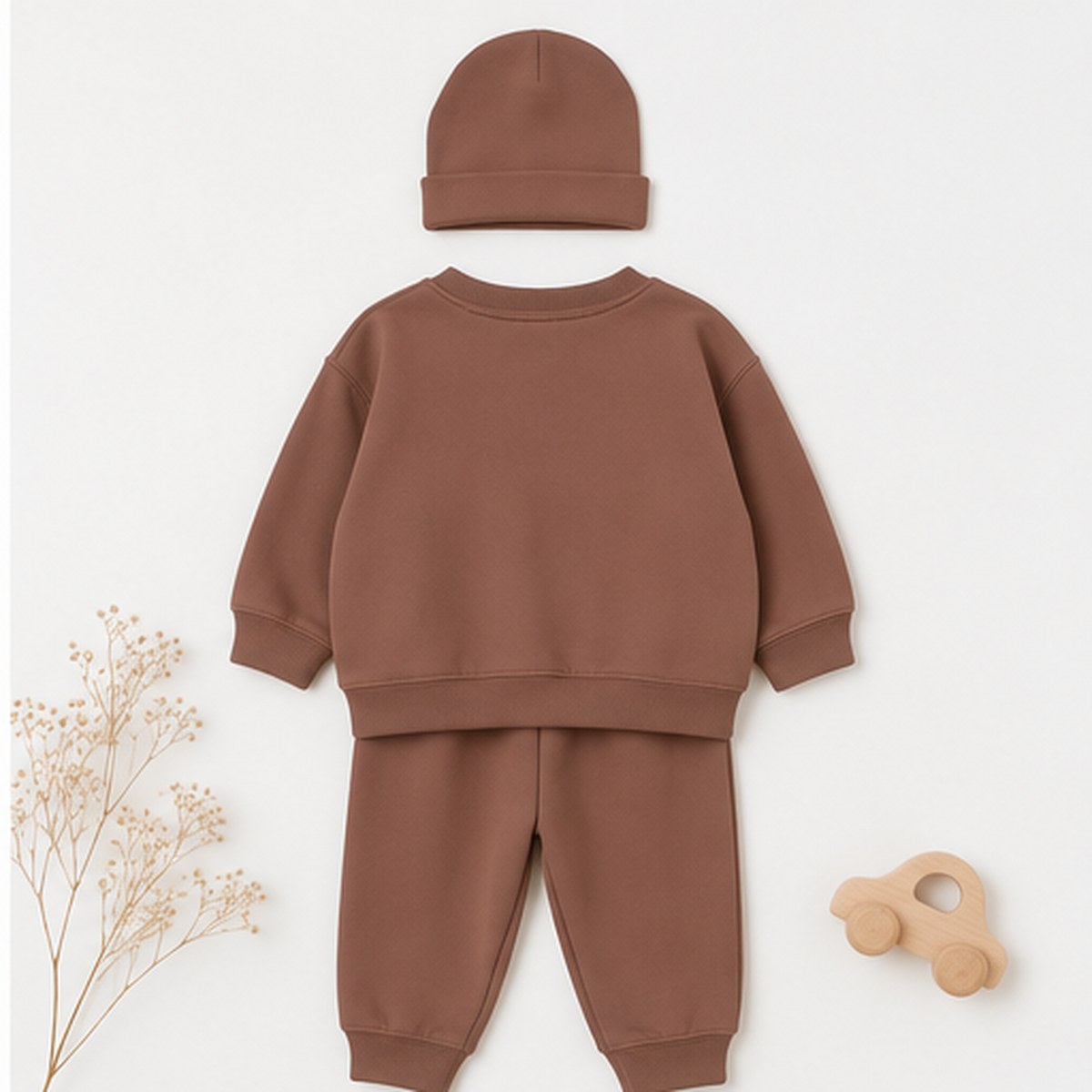 VAUVA children's tracksuit made of organic cotton - Pants, T-shirt and cap