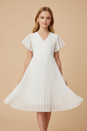 DIXIE – weißes elegantes Kleid