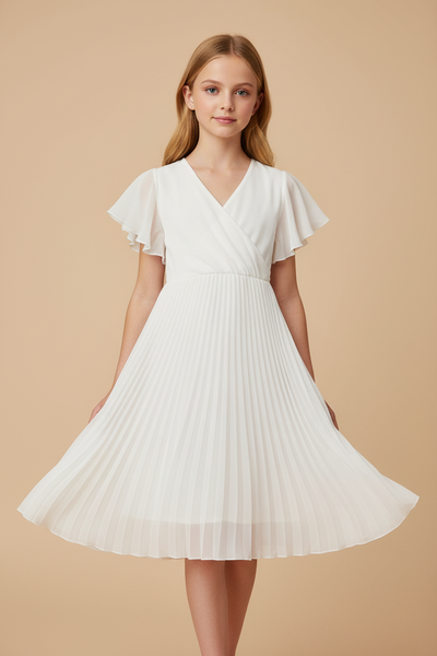 DIXIE – weißes elegantes Kleid