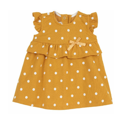 Chicco dress with dots and bow
