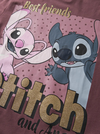 NAME IT dječja majica dugih rukava sa Stitch motivom