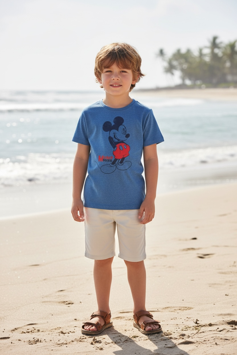 Mickey Mouse Kinder-T-Shirt – Komfort und Style für kleine Fans