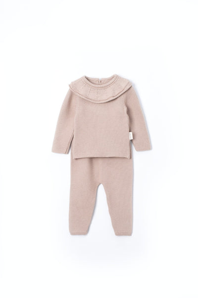 VAUVA Strickset – Eleganz in Rosa und Beige