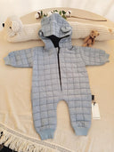 VAUVA hooded jumpsuits for babies and children – sizes 3 months-2 years)