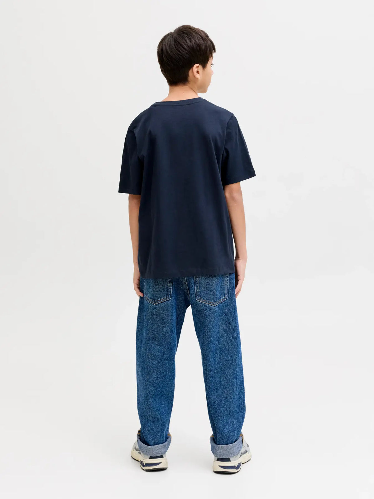 Jack & Jones Junior organska T-shirt majica s pigment printom (sky captain)