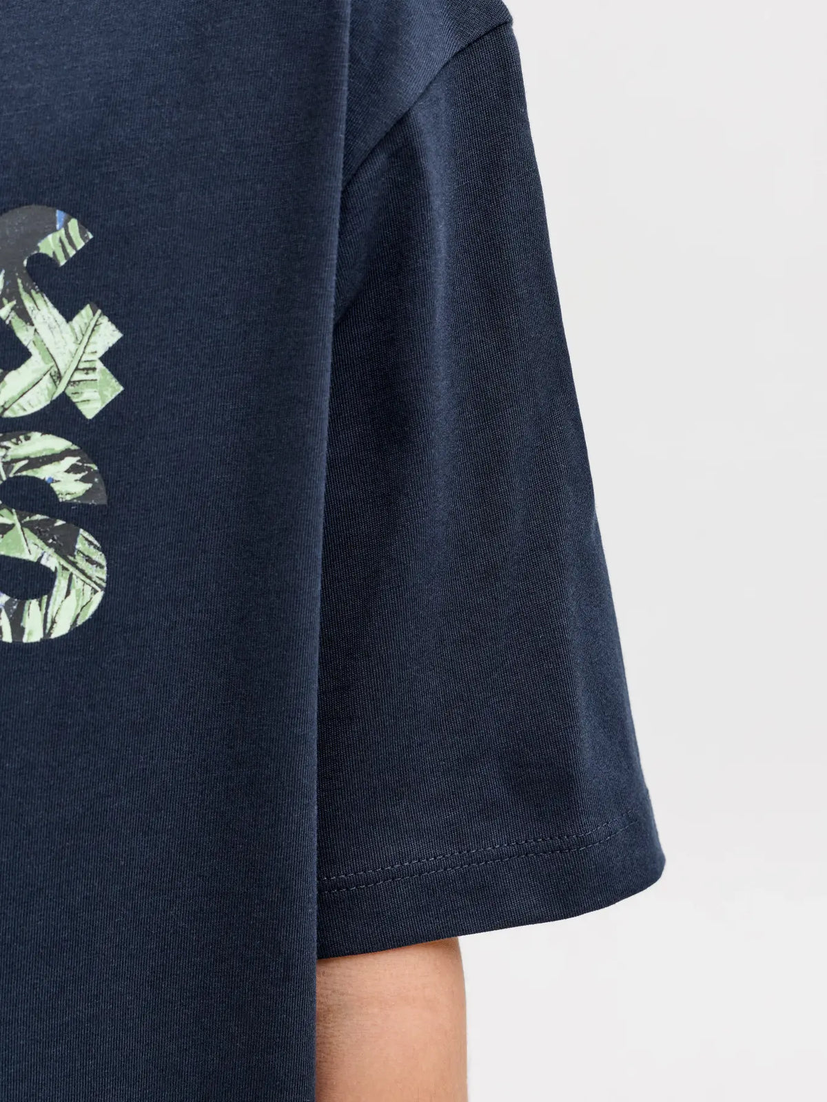 Jack & Jones Junior organska T-shirt majica s pigment printom (sky captain)