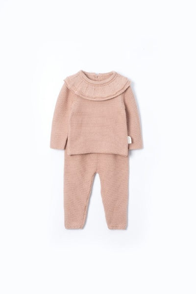 VAUVA Strickset – Eleganz in Rosa und Beige