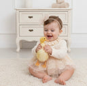 Mary&amp;Joe "Ines" Festive Romper with Bow and Lace (3–18 months)