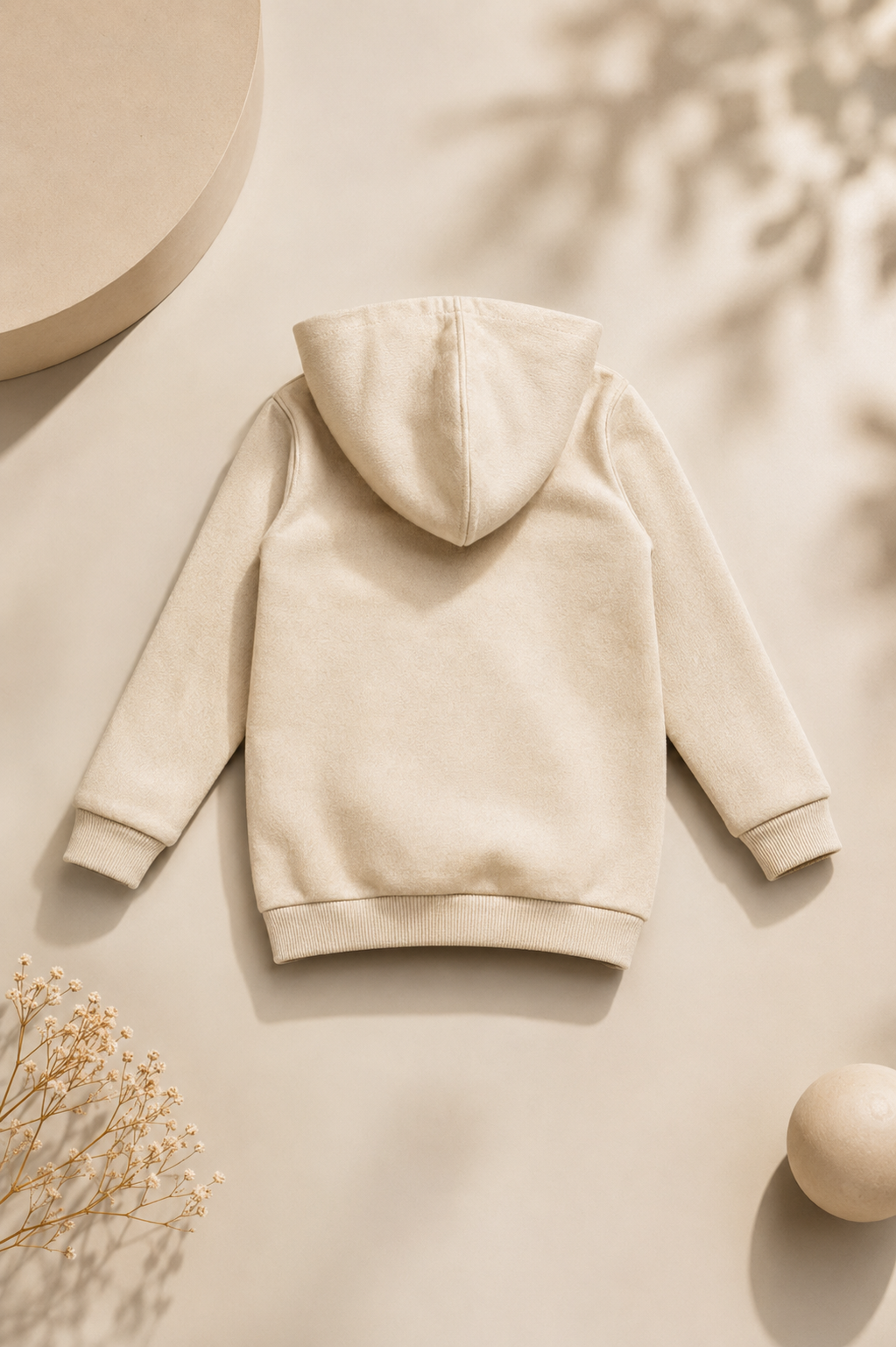 Beiger Kinder-Kapuzenpullover von Liu Jo mit Aufdruck